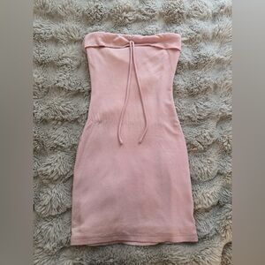 White Fox Boutique Blush Strapless Dress